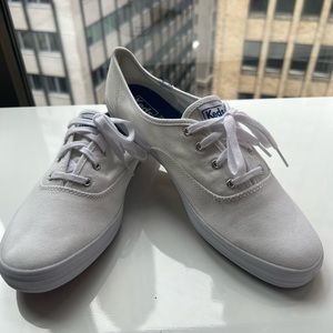 Brand New Classic White Keds with Dream Foam Insoles